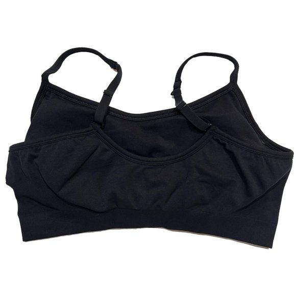 NWT Renew Bra D-DD Sz LARGE Black Adjustable Straps - Picture 2 of 6